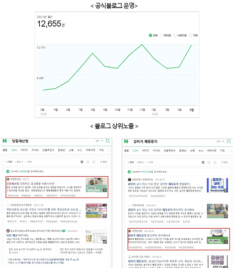 소상공인 콘텐츠 마케팅 예시 1